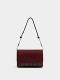 Bolso Bandolera Con Solapa