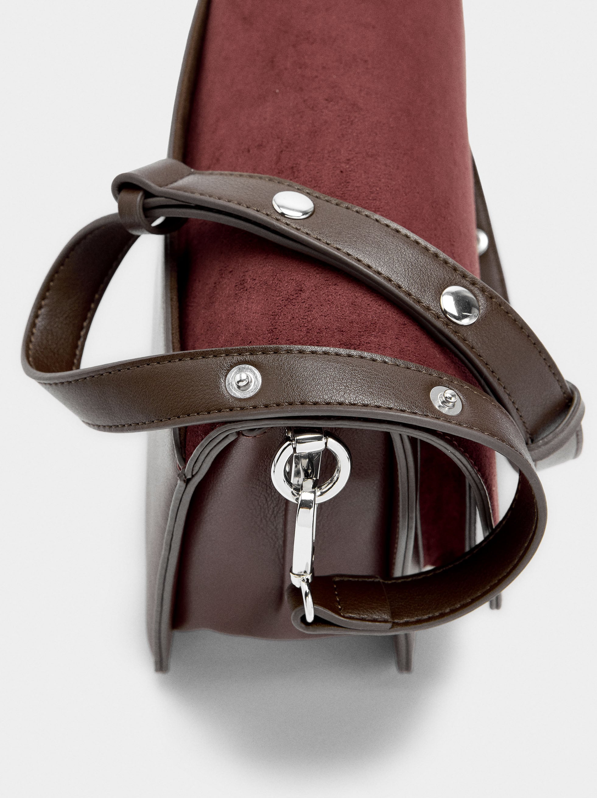 Bolso Bandolera Con Solapa