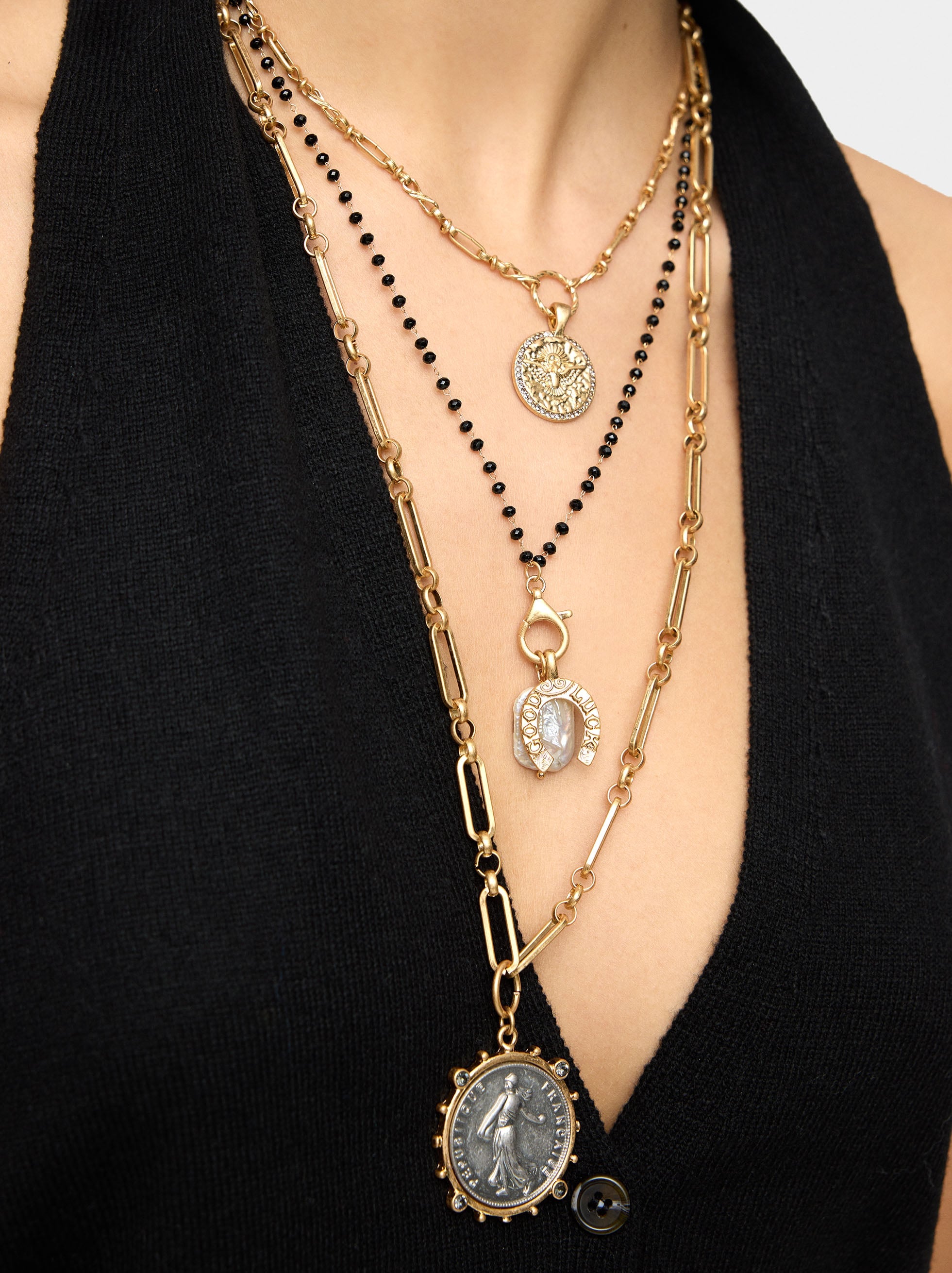Set De Collares Con Colgantes