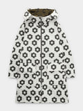 Parka Estampada Reversible Con Capucha
