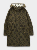 Parka Estampada Reversible Con Capucha