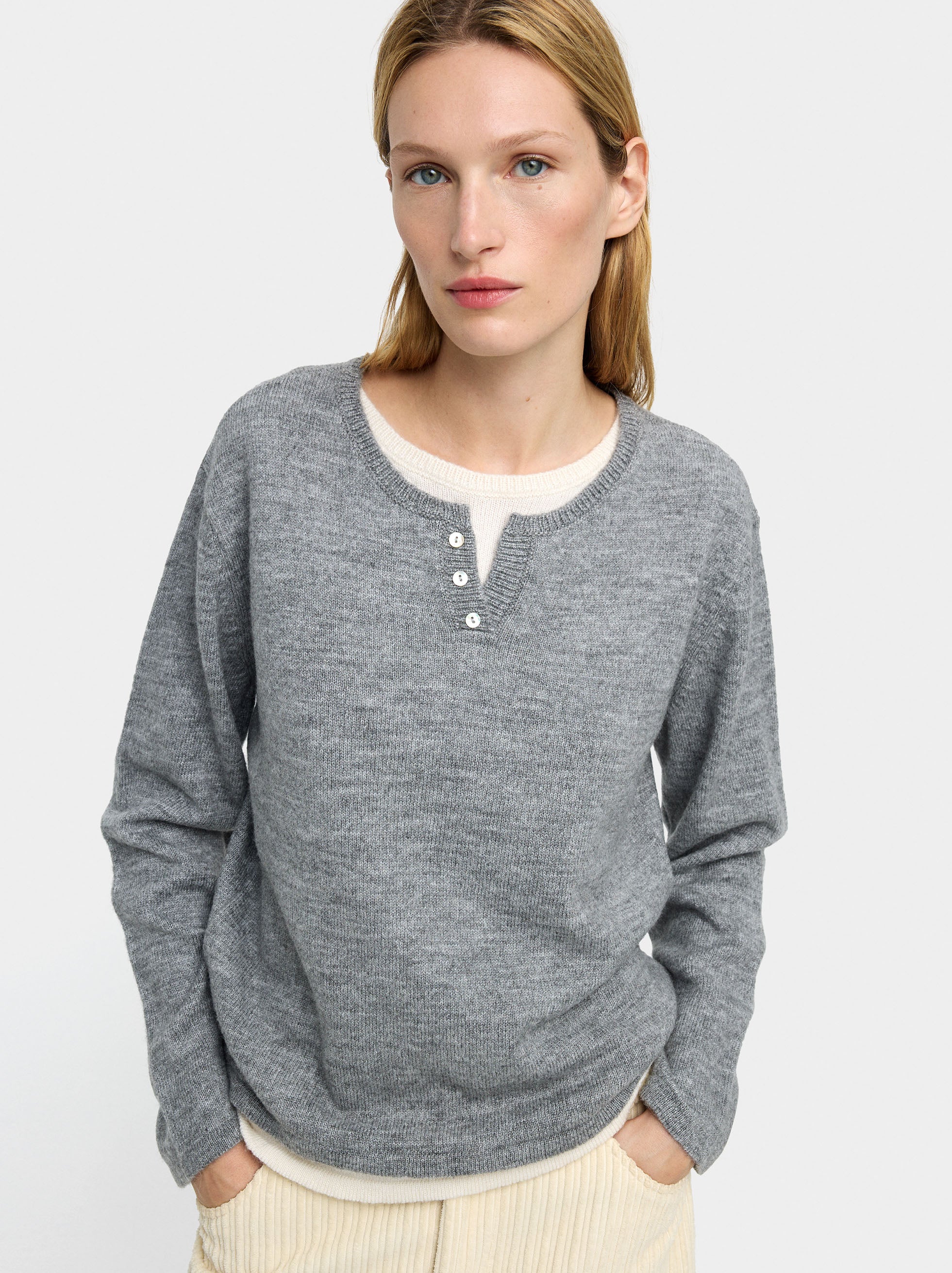 Jersey De Punto Efecto Doble