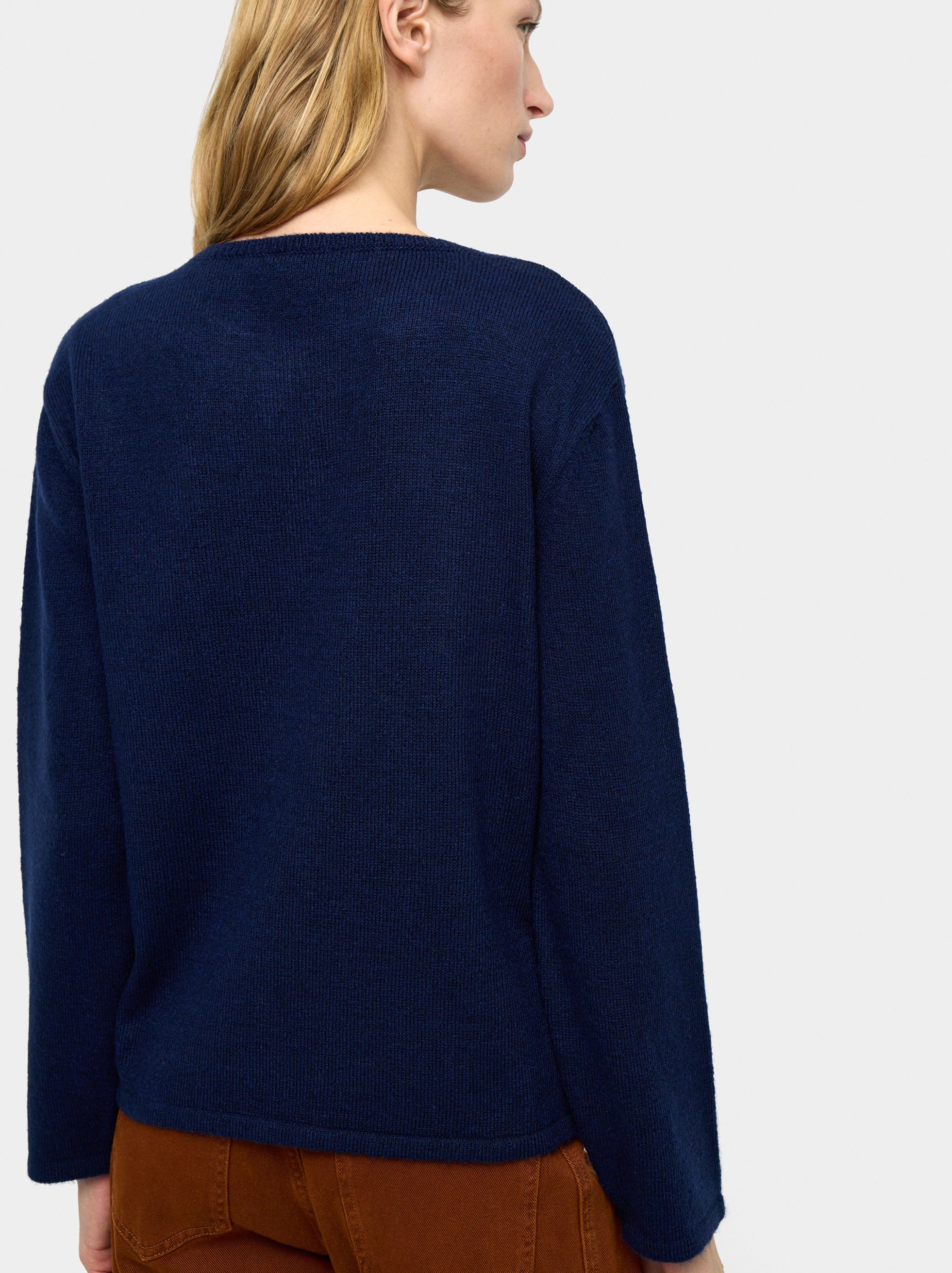 Jersey De Punto Efecto Doble