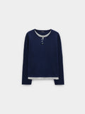 Jersey De Punto Efecto Doble