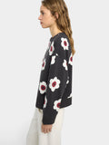 Sudadera De Algodón Estampado Floral