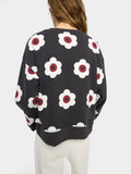 Sudadera De Algodón Estampado Floral