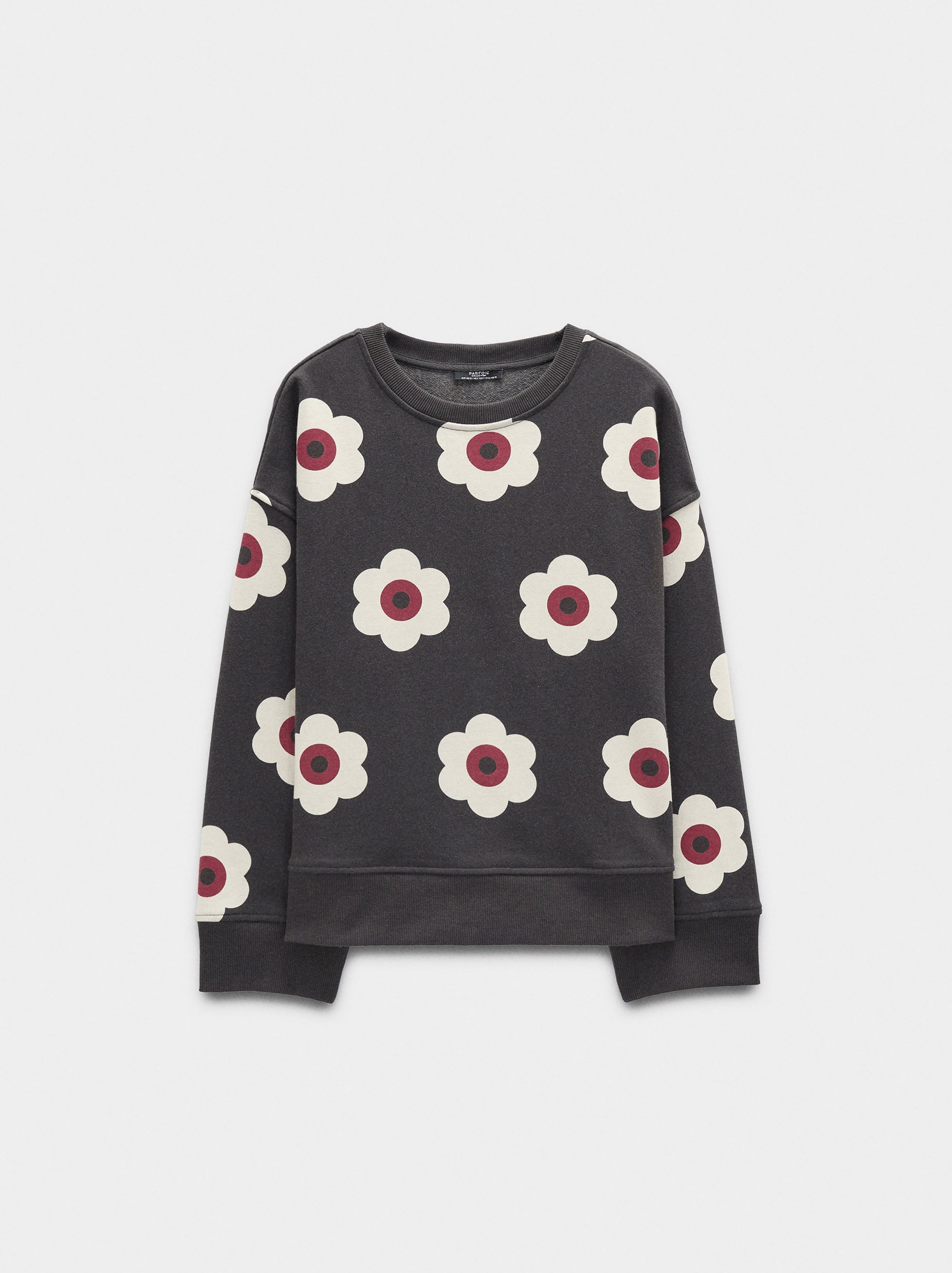 Sudadera De Algodón Estampado Floral