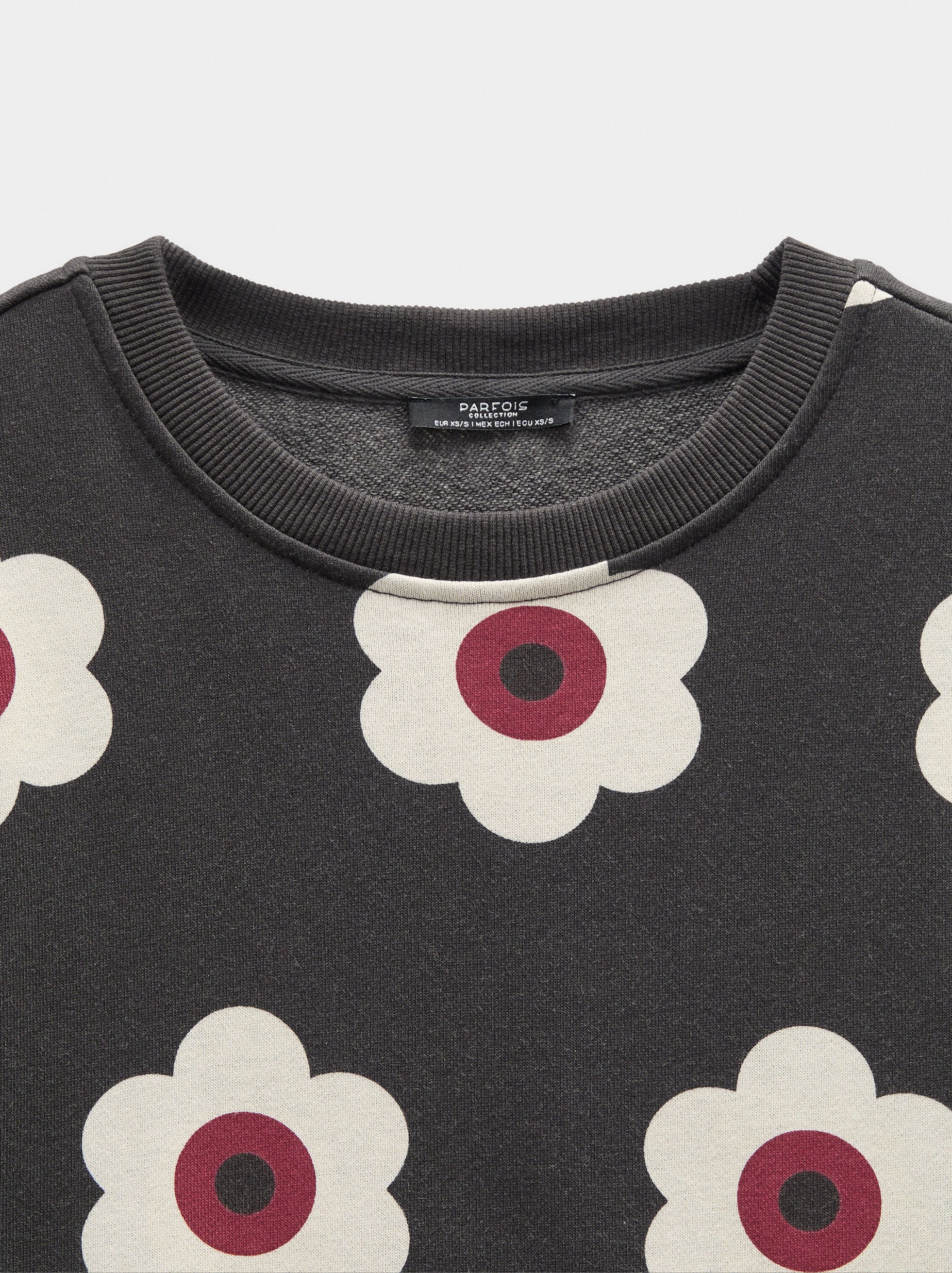 Sudadera De Algodón Estampado Floral