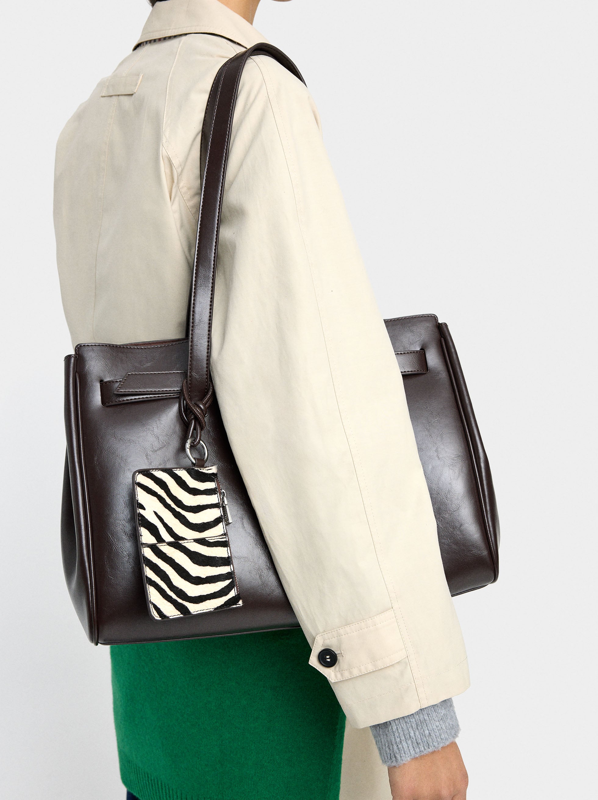 Bolso Para Portátil 13" Colgado De Piel