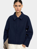 Chaqueta Con Bolsillos Y Elástico