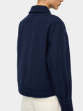 Chaqueta Con Bolsillos Y Elástico