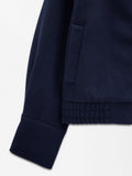 Chaqueta Con Bolsillos Y Elástico
