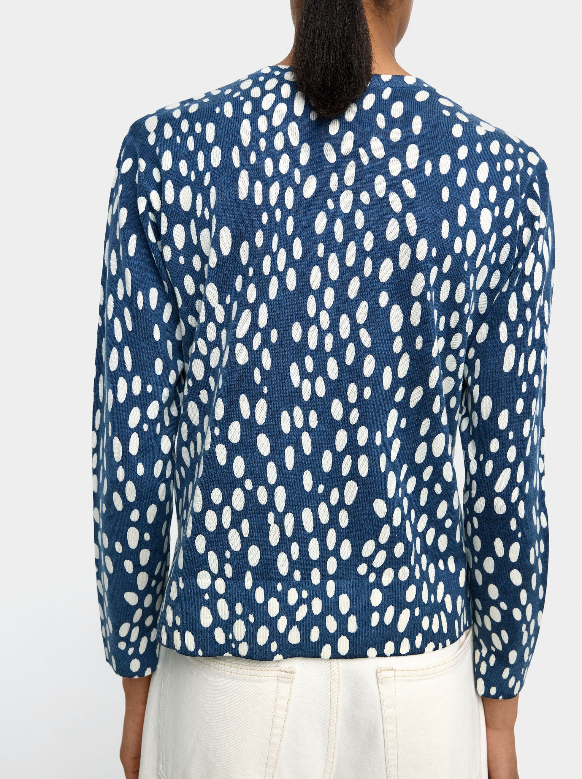 Jersey De Punto Estampado