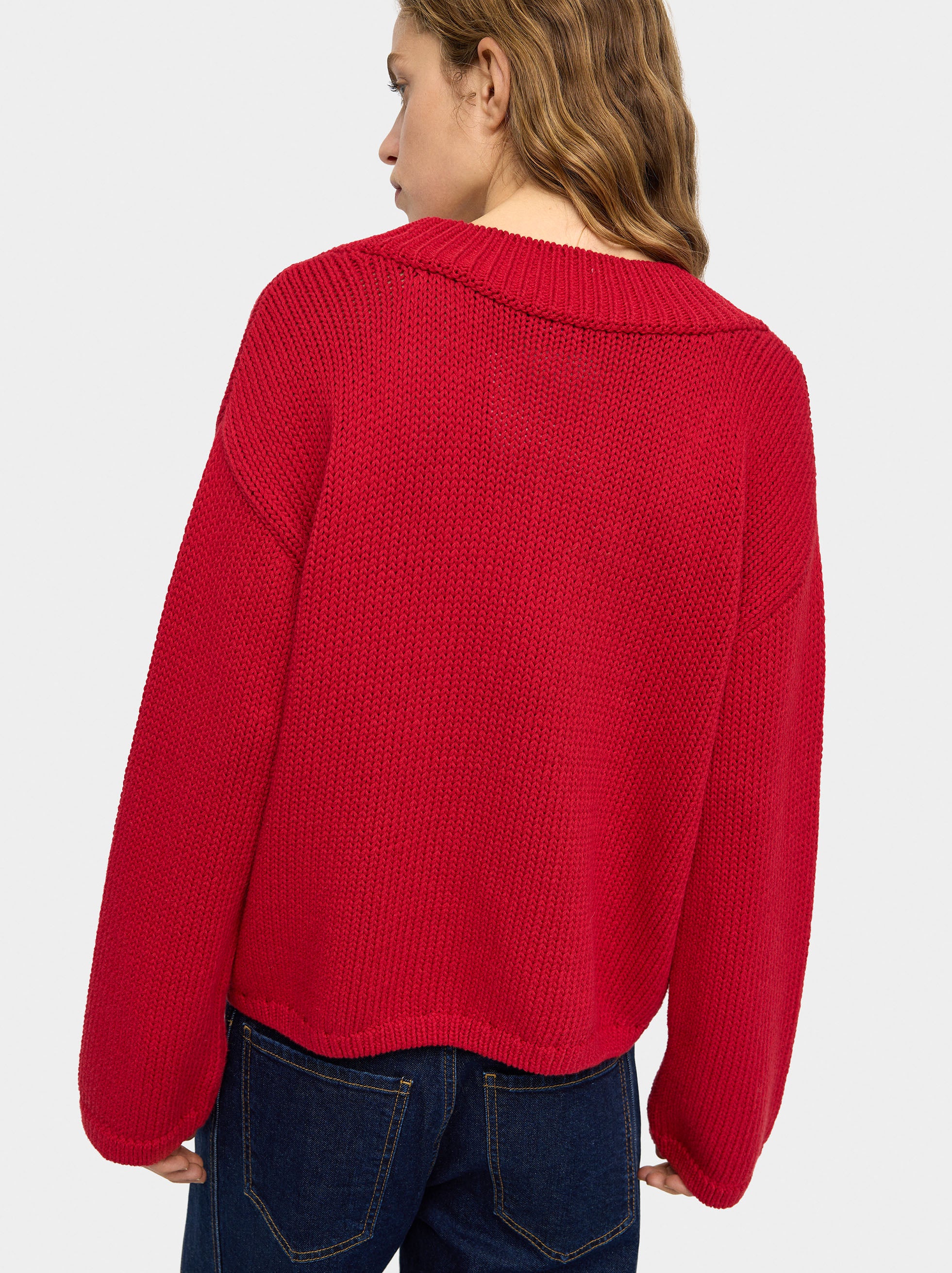 Jersey De Punto De Algodón