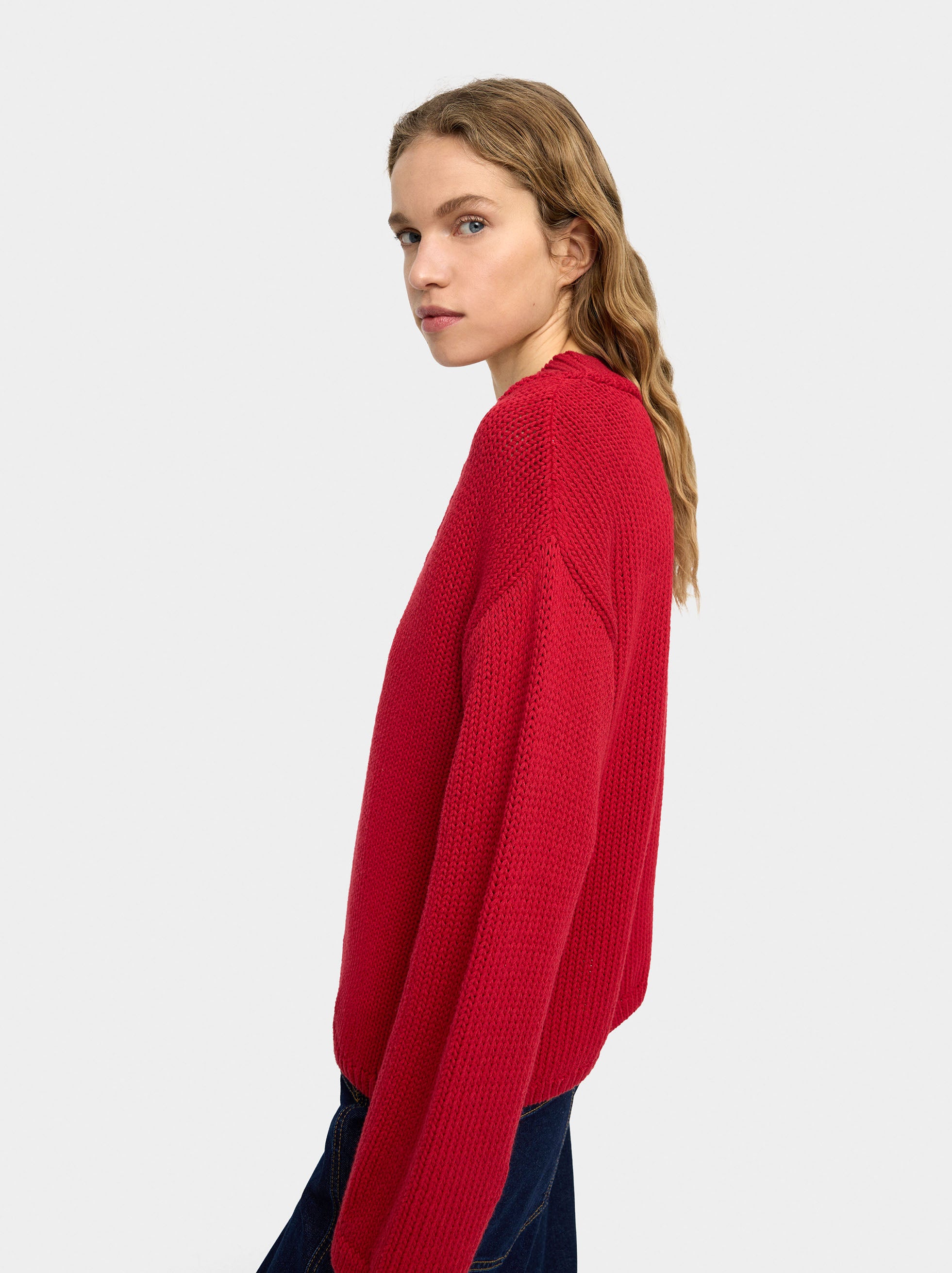 Jersey De Punto De Algodón