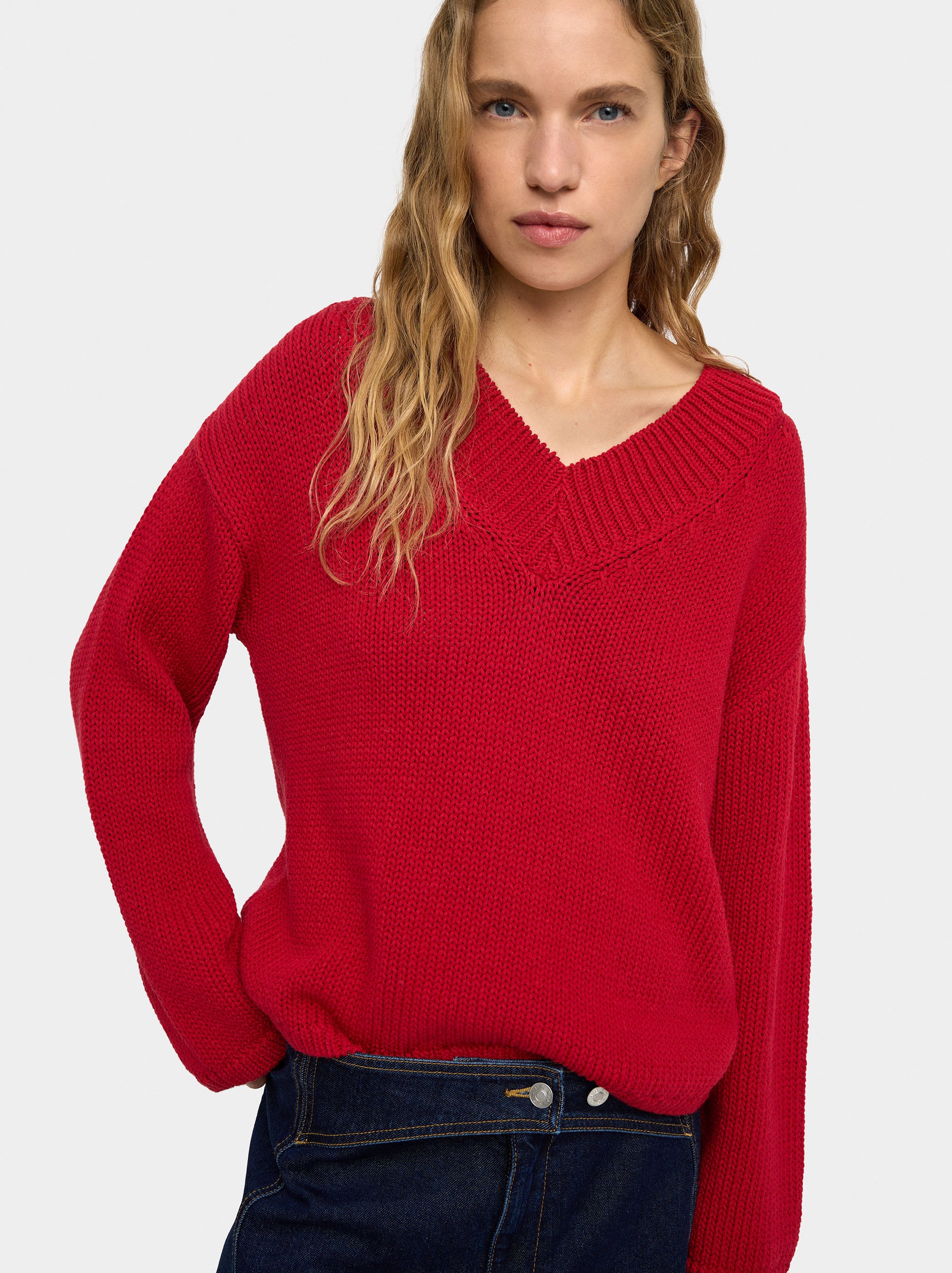 Jersey De Punto De Algodón