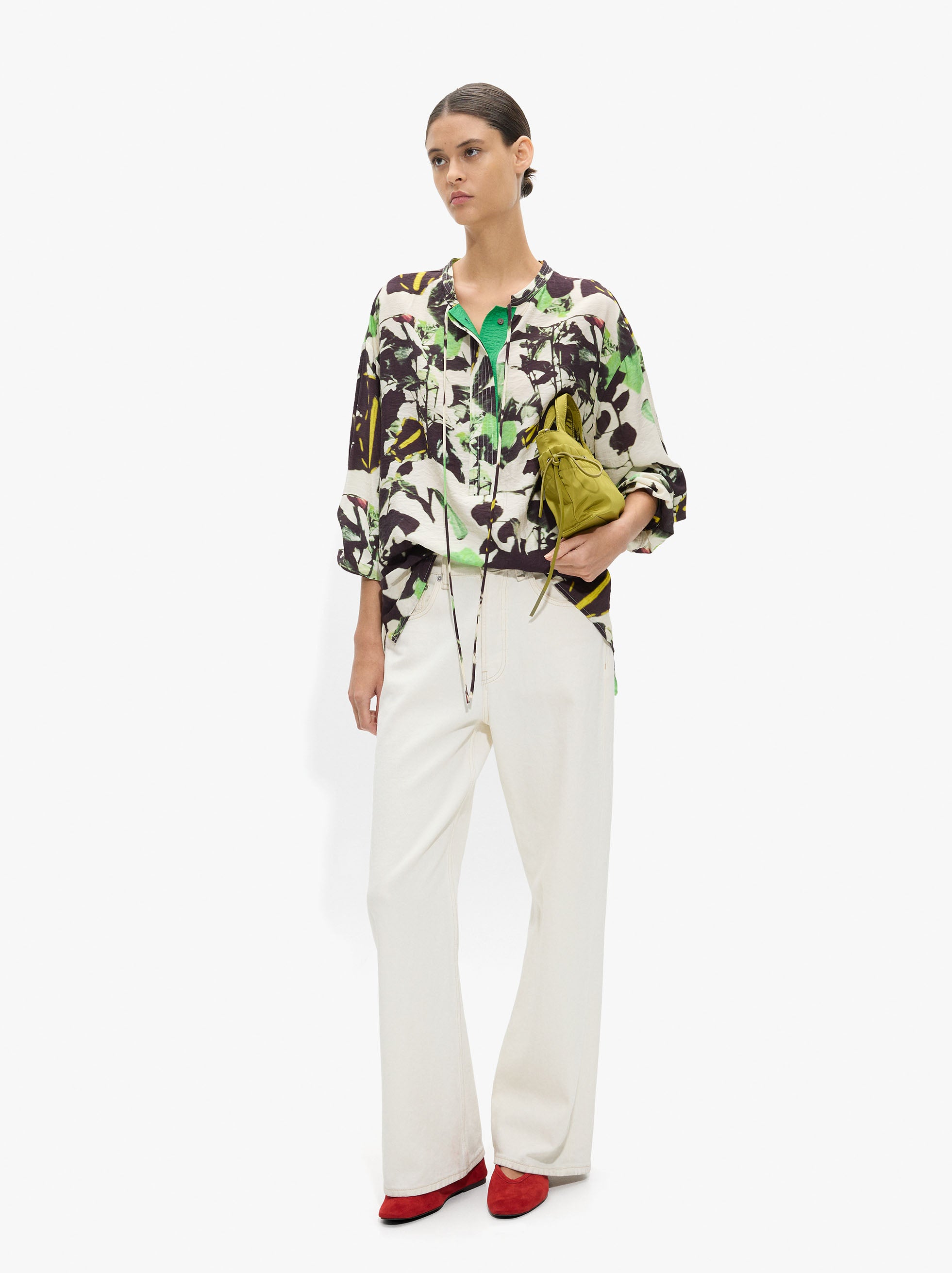 Blusa Fluida Estampada