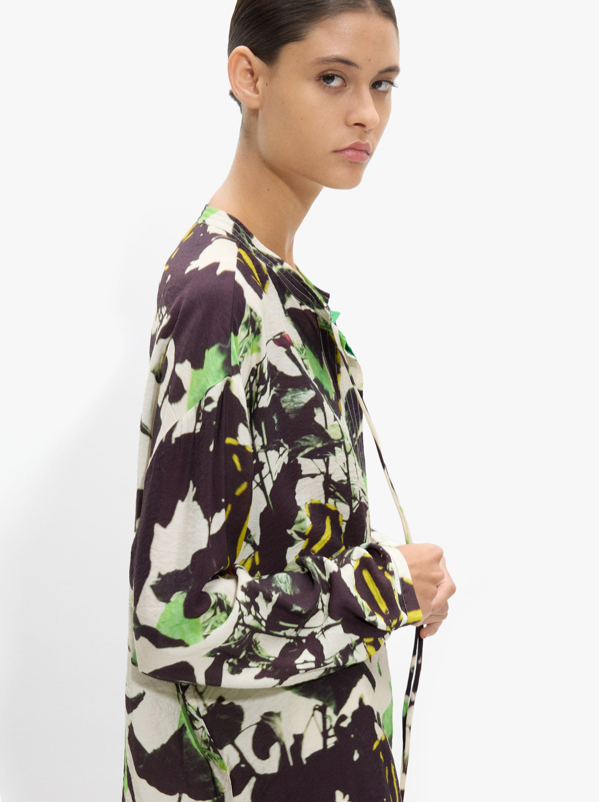 Blusa Fluida Estampada