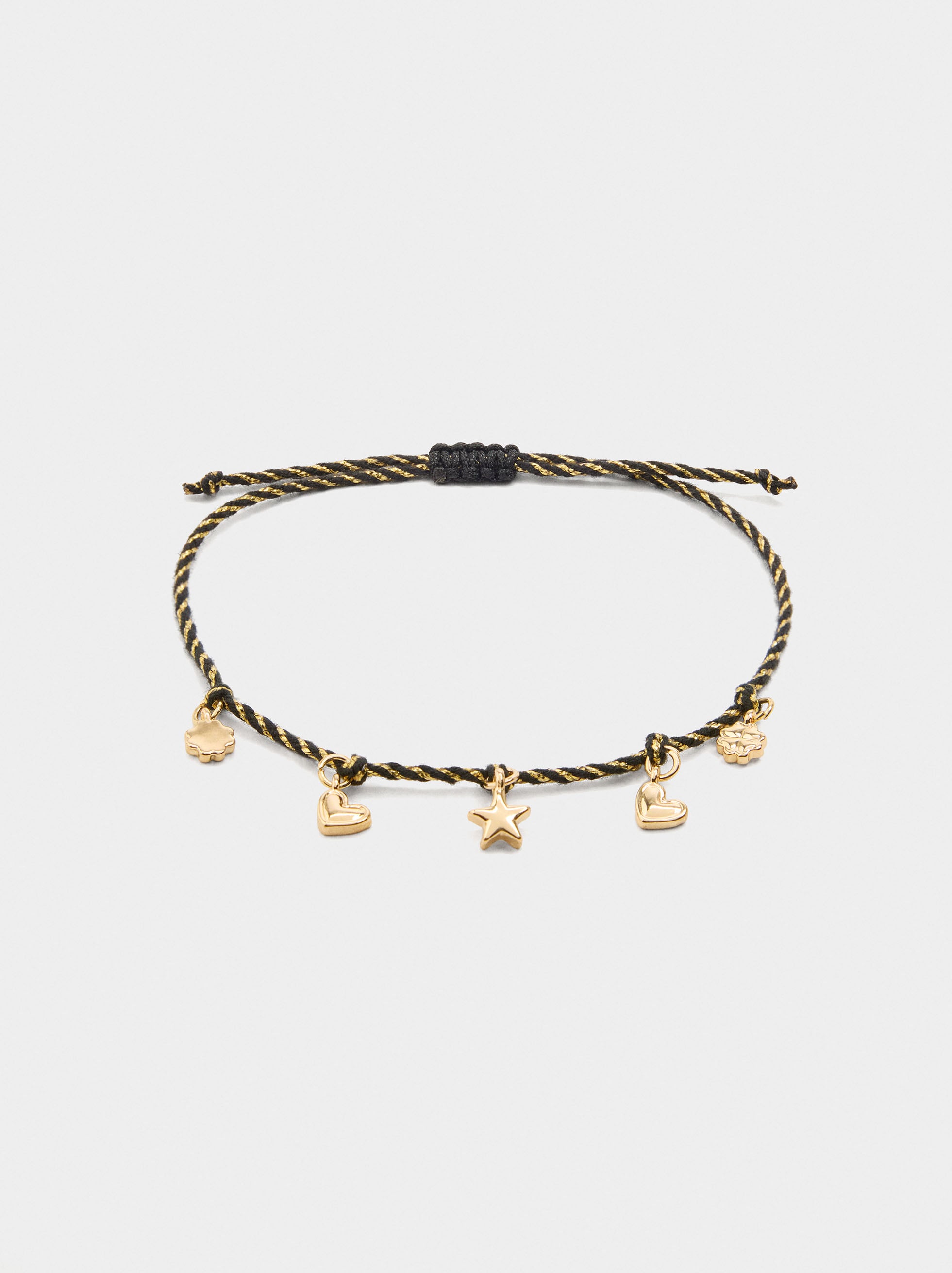 Pulsera Ajustable Con Charms