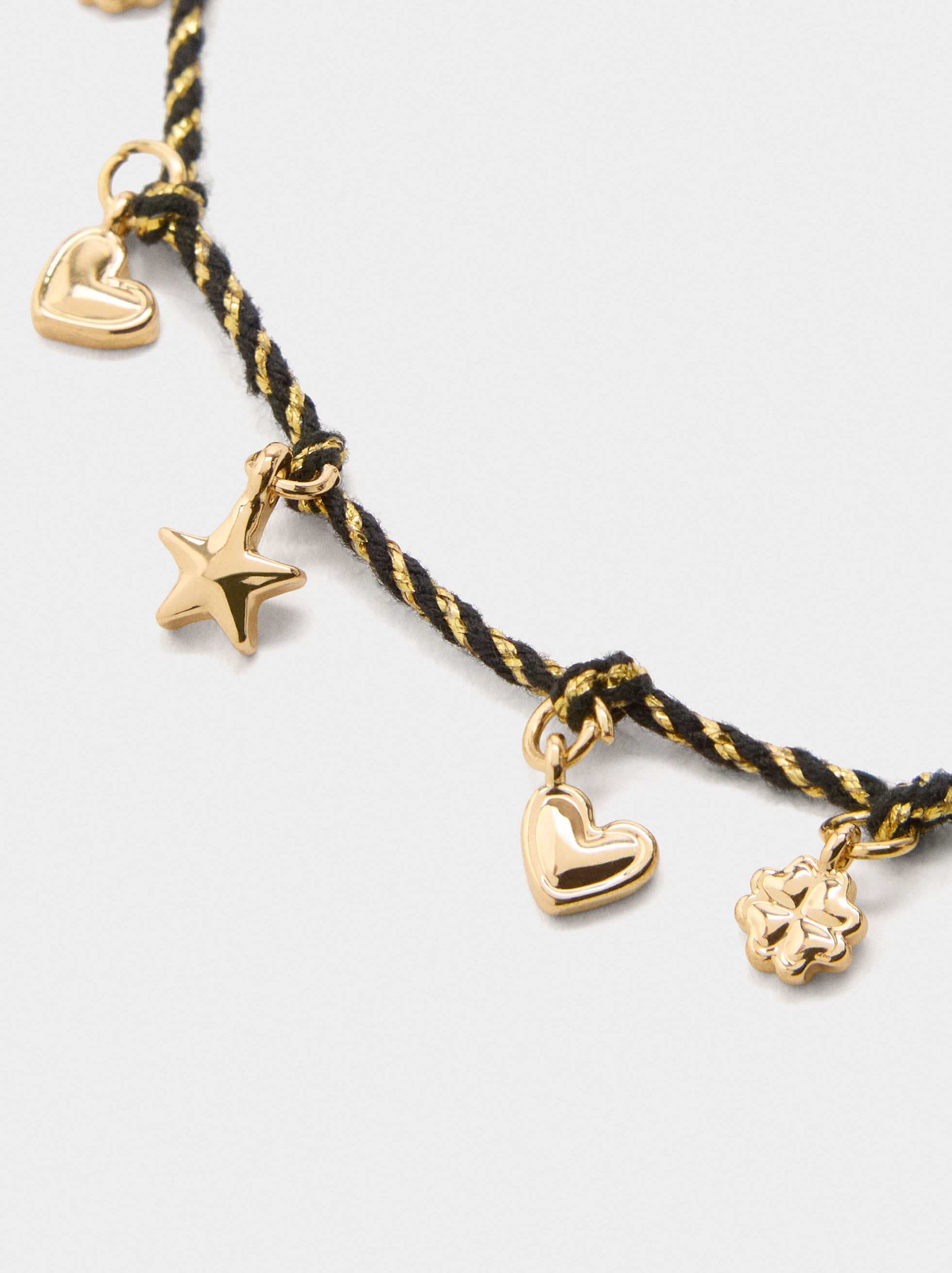 Pulsera Ajustable Con Charms
