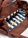Bolso Shopper De Nylon Estampado Con Colgante