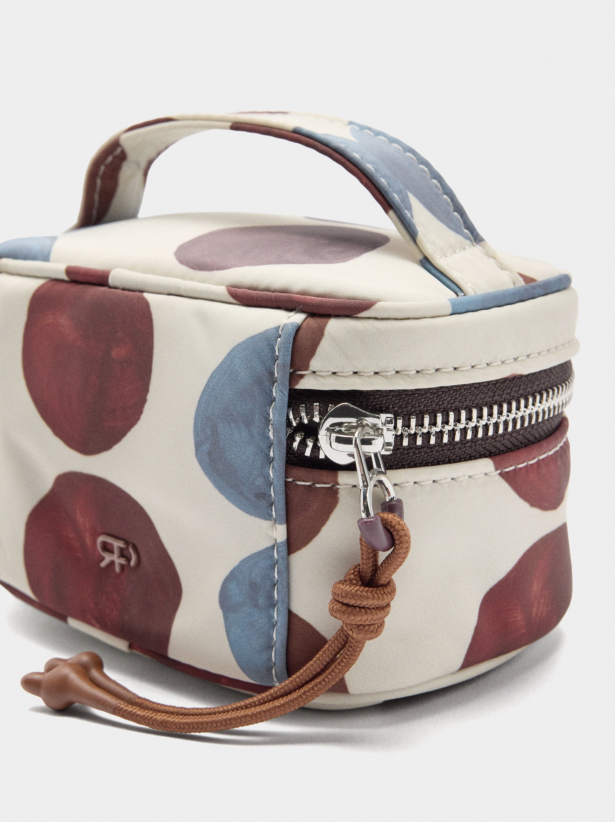 Neceser Mini De Nylon Estampado