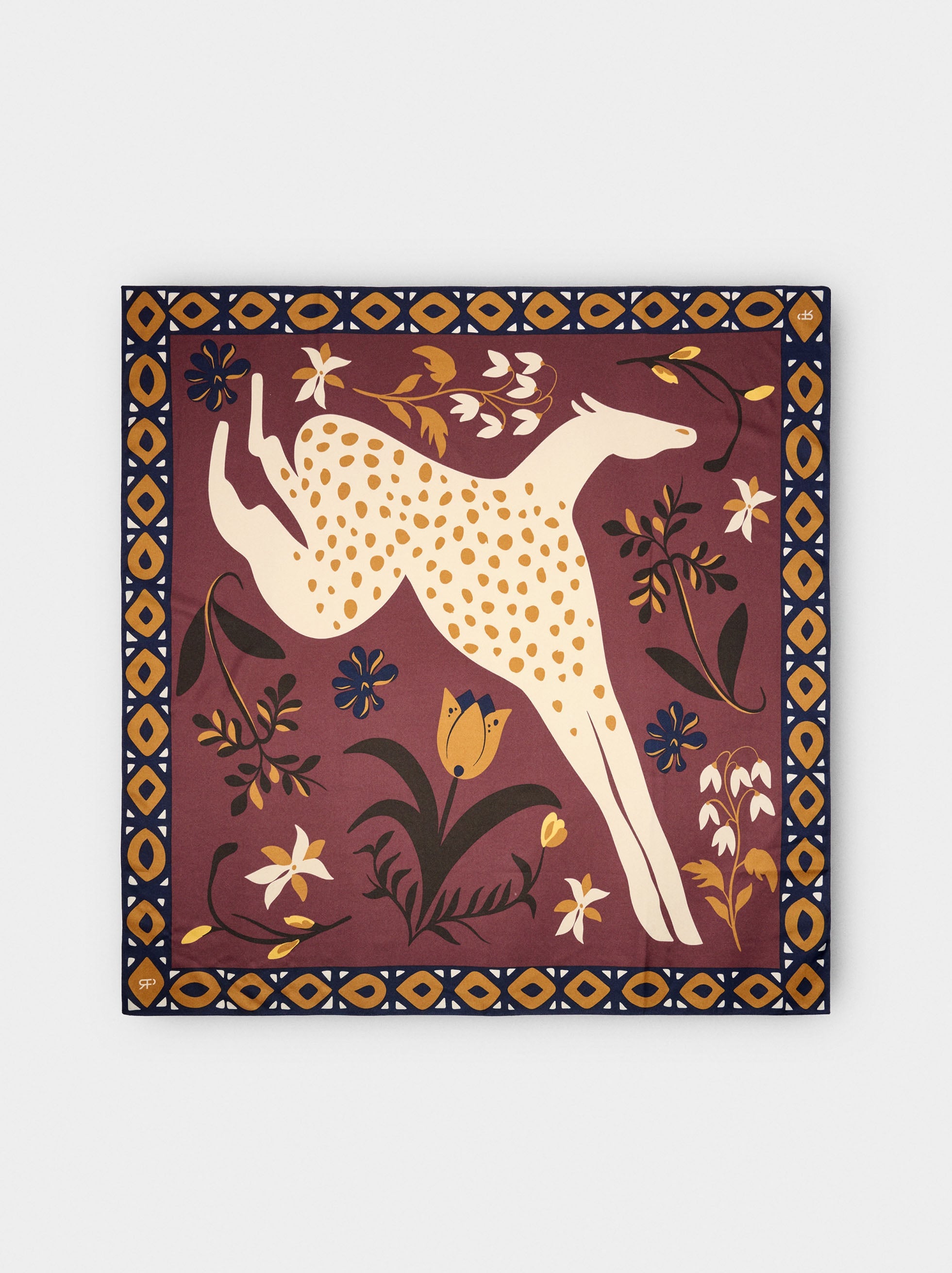 Pañuelo Estampado Cuadrado