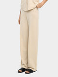 Pantalón De Punto Con Mezcla De Lana