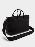Bolso Tote De Nylon Con Colgante M