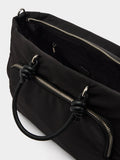 Bolso Tote De Nylon Con Colgante M