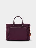 Bolso Tote De Nylon Con Colgante M