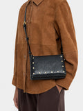 Bolso Bandolera Con Tachuelas
