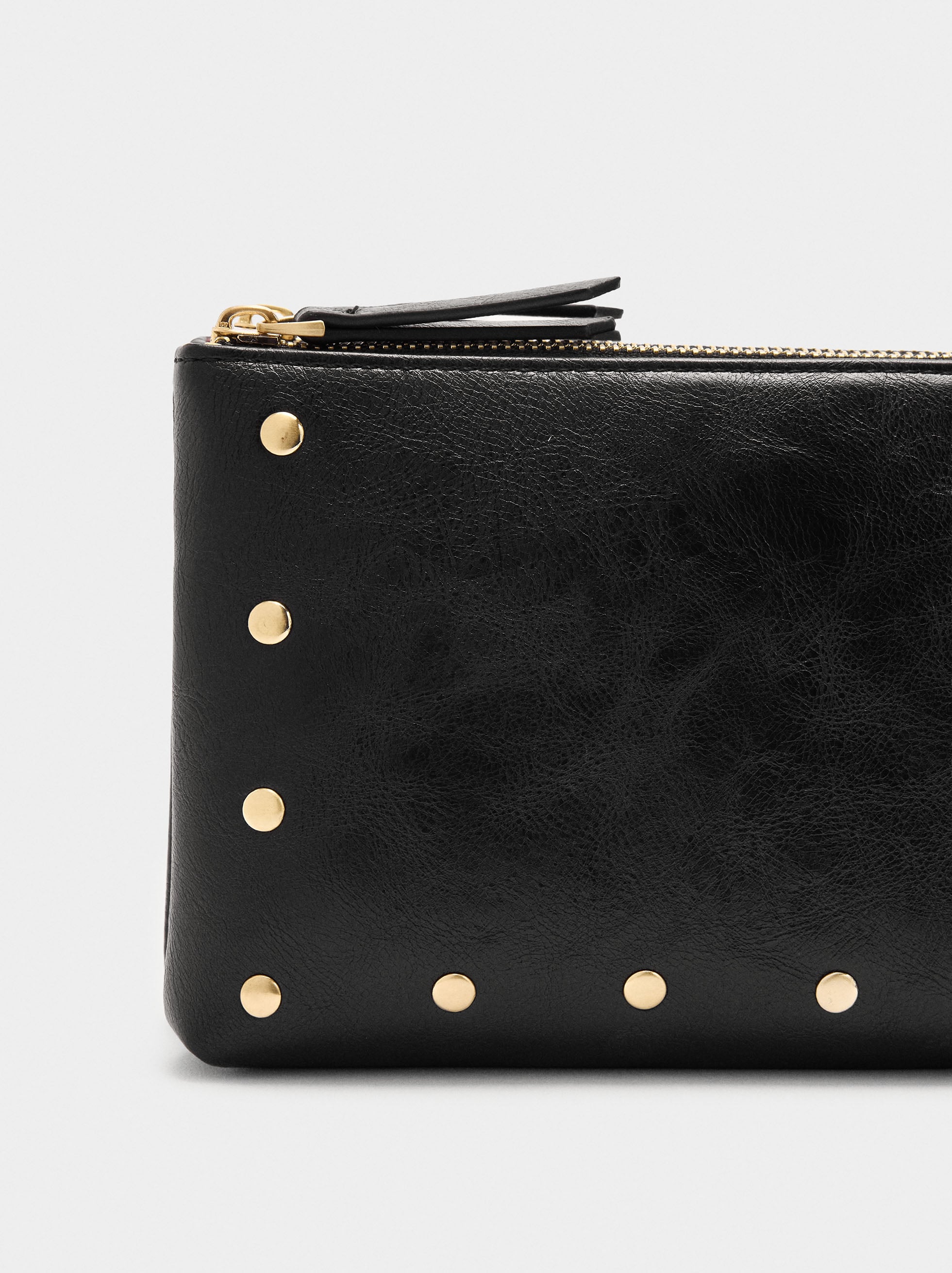 Bolso Bandolera Con Tachuelas