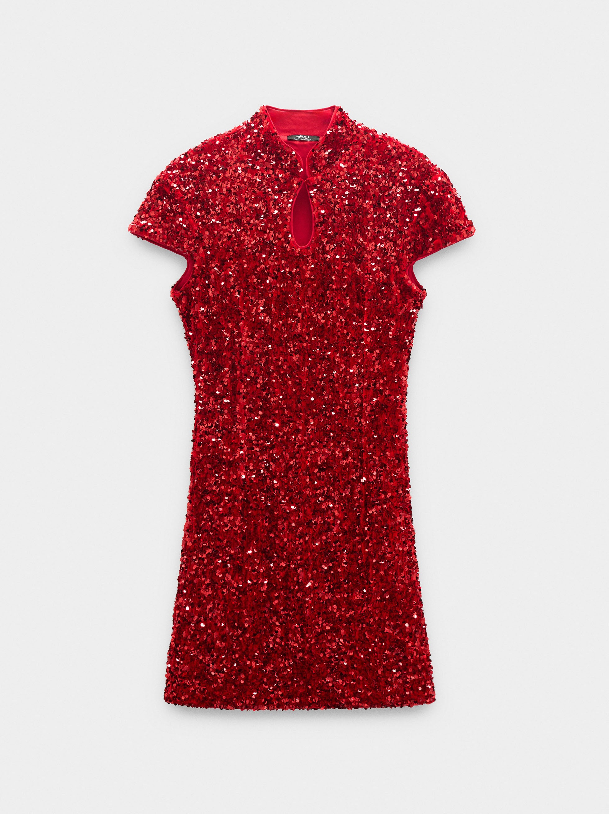 Vestido Corto De Lentejuelas