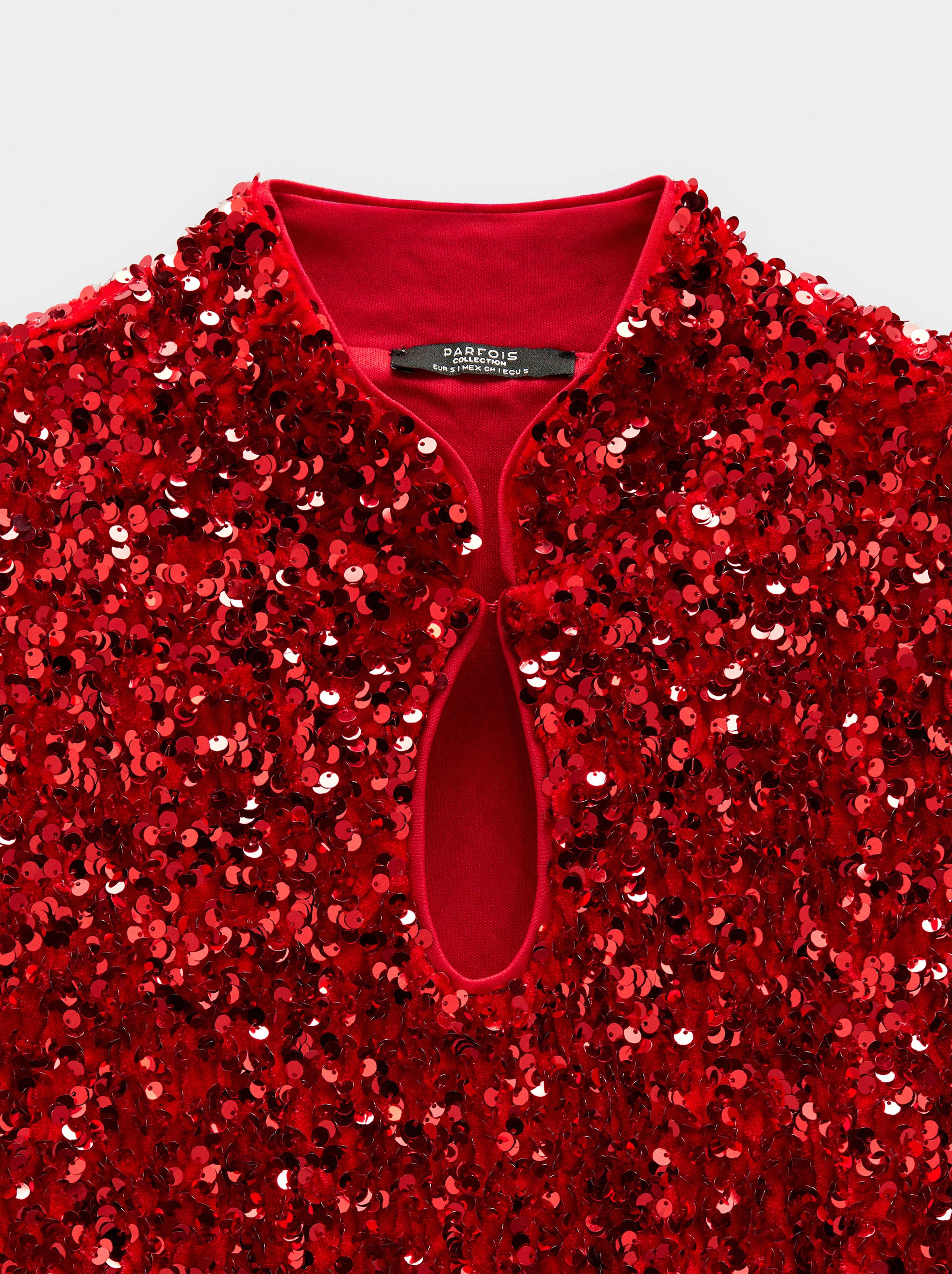 Vestido Corto De Lentejuelas