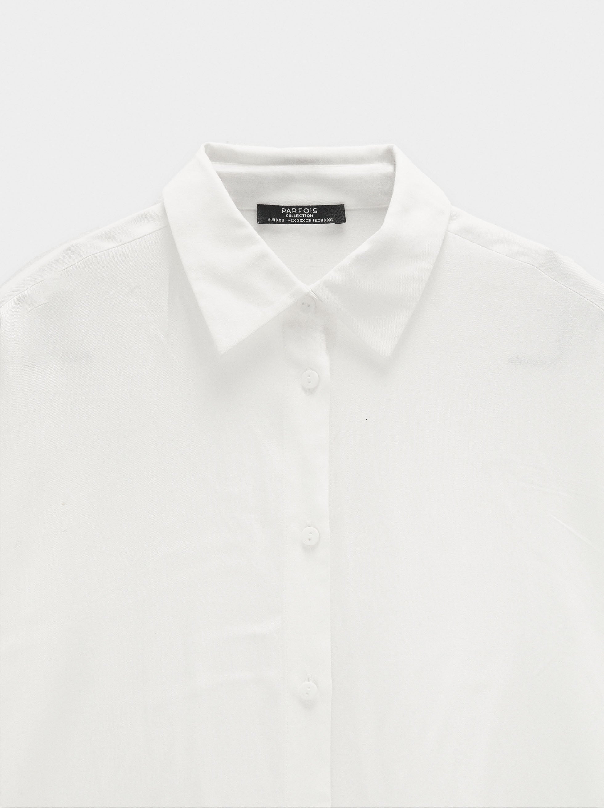 Camisa Fluida Manga Larga