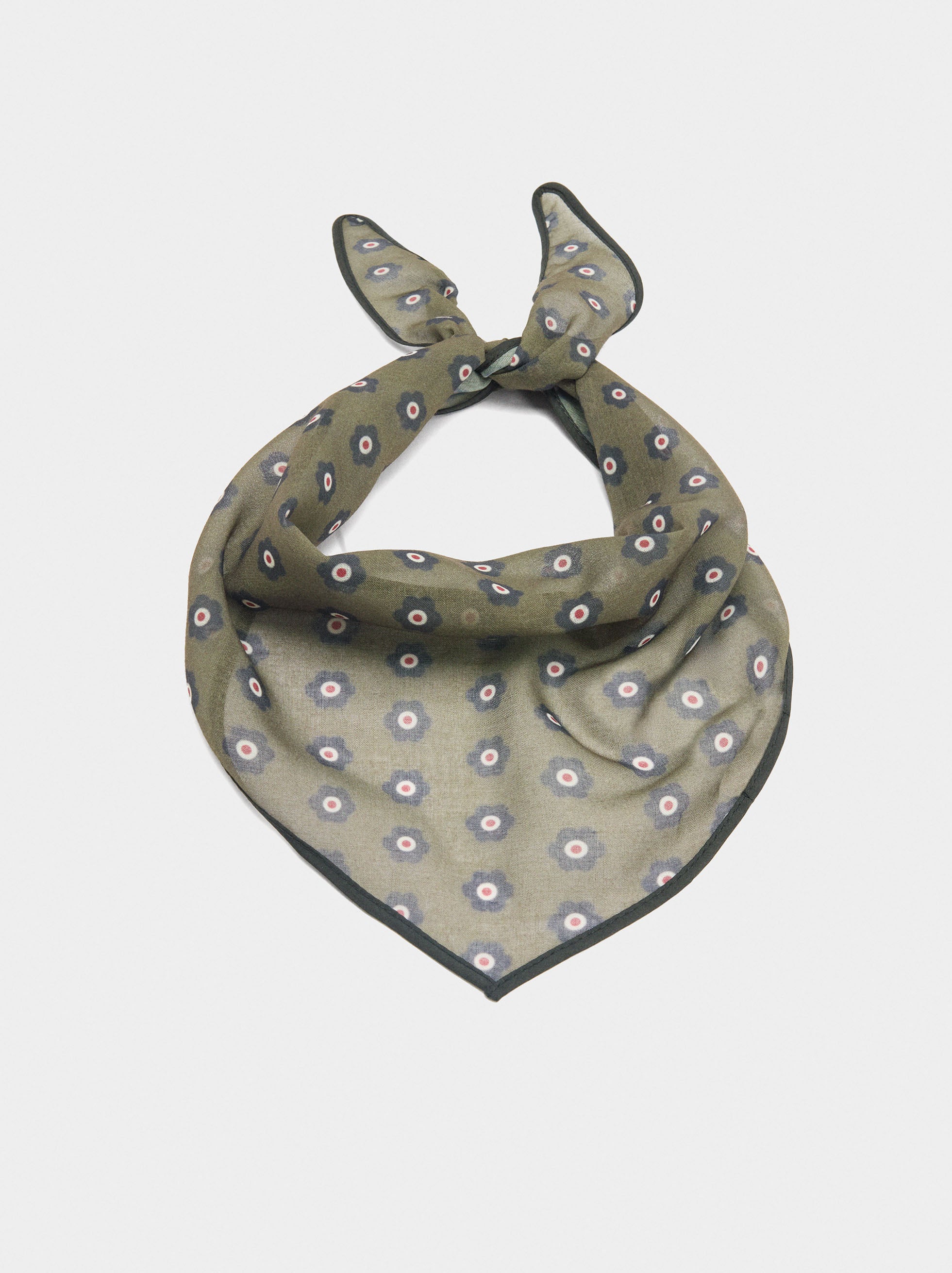 Pañuelo Triangular Estampado