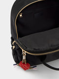 Mochila De Nylon Con Colgante De Corazón