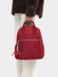 Mochila De Nylon Con Colgante De Corazón