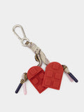 Mochila De Nylon Con Colgante De Corazón
