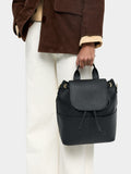 Mochila Con Textura Y Solapa
