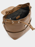Mochila Con Textura Y Solapa
