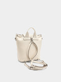 Mochila Con Textura Y Solapa