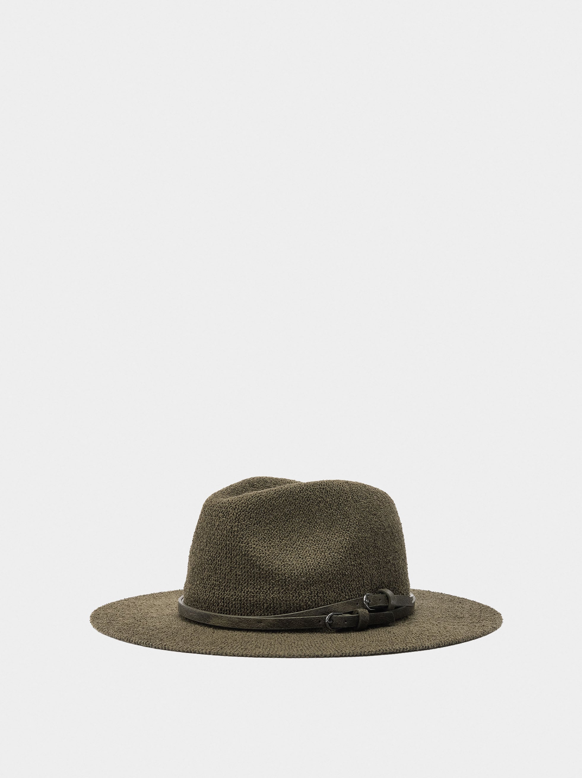 Sombrero De Punto Cinturones Con Hebillas