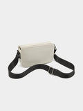 Bolso Bandolera Con Solapa Textura Suave