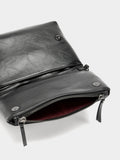 Bolso De Fiesta Con Solapa Efecto Craquelado