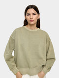 Sudadera Efecto Lavado 100% Algodón