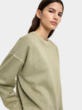 Sudadera Efecto Lavado 100% Algodón