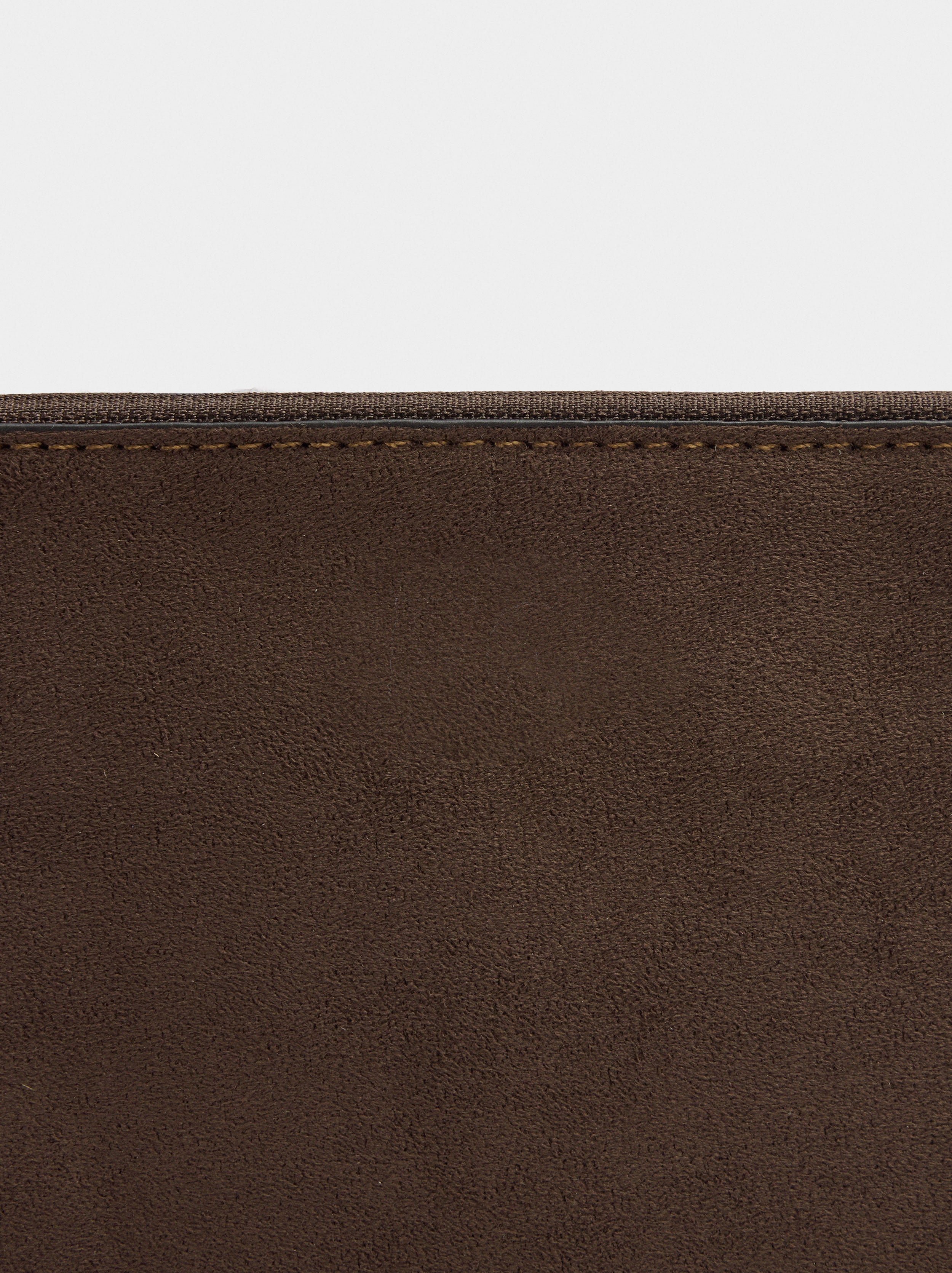 Bolso Shopper Efecto Piel Con Bolsa
