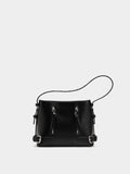 Bolso Bombonera Con Hebillas